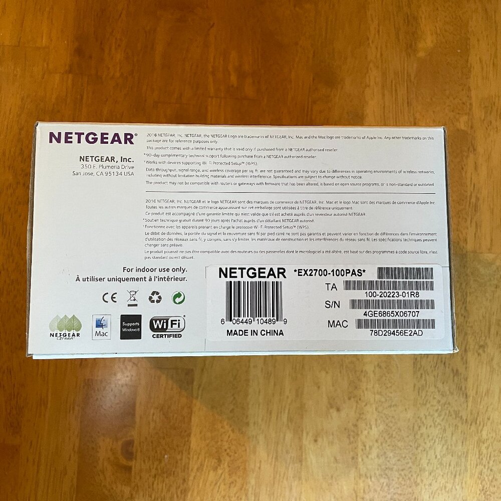 NETGEAR N300 WiFi Range Extender - Picture 6 of 7
